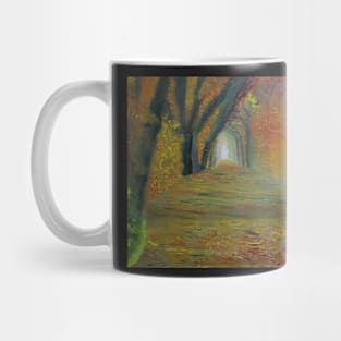 Vibrant forest by Tabitha Kremesec Mug